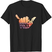 T-Shirt Shaka pour hommes - Noir — T-shirts pour hommes
