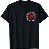 T-shirt Old School Krav Maga avec logo hébreu pour hommes — T-shirts pour hommes