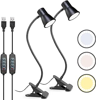 LED Desk Lamp Clip Light with 3 Color Modes and 10 Brightness Levels — Led Desk Lamp