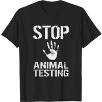 Stop Animal Testing T Shirt for Men — Mens T Shirts