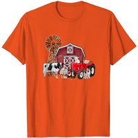 T-shirt Animaux de Ferme pour Hommes en Noir — T-shirts pour hommes