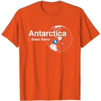 I've Been There Flag of Antarctica Birthday T-Shirt for Men