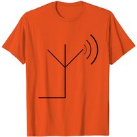 Transmitting Antenna Symbol T-Shirt for Men — Mens T Shirts