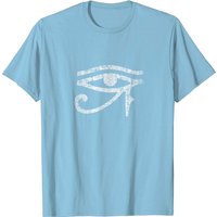 T-Shirt Vintage Distress Égyptien Œil d'Horus pour Hommes — T-shirts pour hommes
