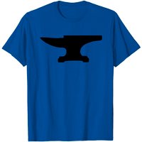 T-Shirt Anvil2 pour hommes en bleu royal — T-shirts pour hommes