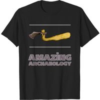 T-Shirt Archaeology Az-1 pour hommes en noir — T-shirts pour hommes