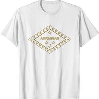 T-Shirt Drapeau de l'Arkansas pour Hommes — T-shirts pour hommes