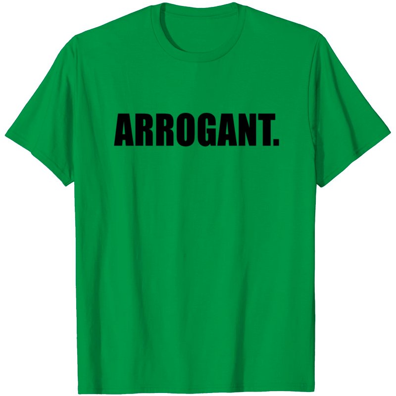 T-shirt Arrogant pour hommes en bleu royal — T-shirts pour hommes