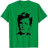 T-Shirt Rimbaud pour Hommes en Ash