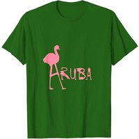 T-Shirt Flamingo Aruba pour Hommes - Noir — T-shirts pour hommes