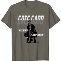Greg Gard Silent Assassin T Shirt for Men — Mens T Shirts