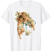 Angelic Cherubs & Doves Men's T-Shirt
