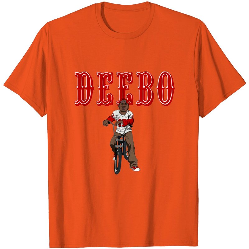 T-shirt Deebo pour hommes en noir — T-shirts pour hommes