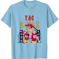 T-shirt YAC Bros pour hommes en bleu royal