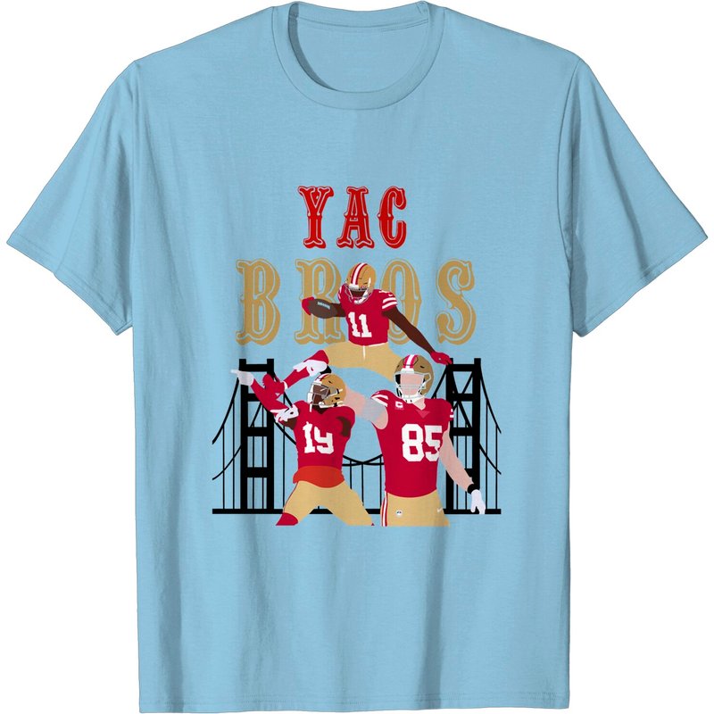 T-shirt YAC Bros pour hommes en bleu royal — T-shirts pour hommes