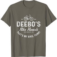 T-shirt Deebo's Bike Rental pour hommes en noir — T-shirts pour hommes