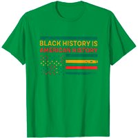 T-shirt Histoire Noire Est Histoire Américaine pour Hommes — T-shirts pour hommes