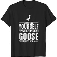 T-shirt Homme Goose Always Be Yourself en Noir
