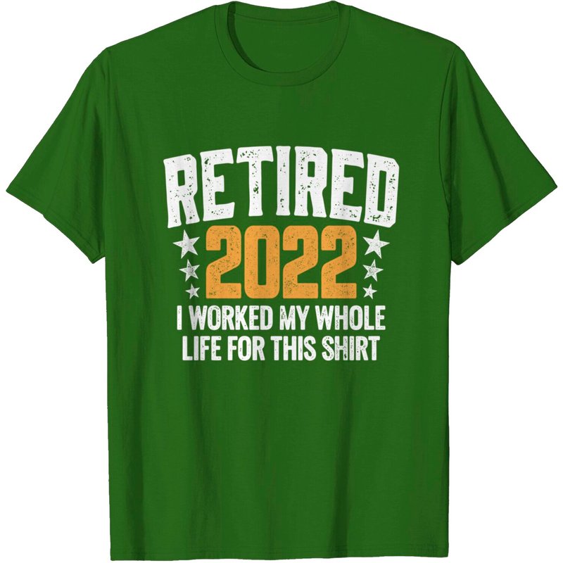 T-shirt de retraite 2022 drôle pour hommes — T-shirts pour hommes