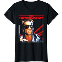 T-shirt noir US The Terminator Classic Movie Box Art 01 pour hommes — T-shirts pour hommes