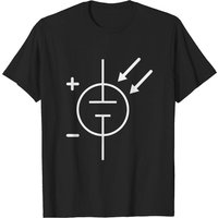 Photovoltaic Cell Solar Cell Schematic Symbol T-Shirt for Men — Mens T Shirts