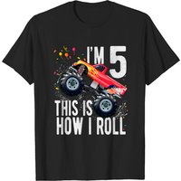 T-shirt Monstre Camion pour Enfants de 5 Ans — T-shirts pour hommes