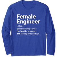 T-shirt à manches longues Définition Ingénieure pour Étudiants