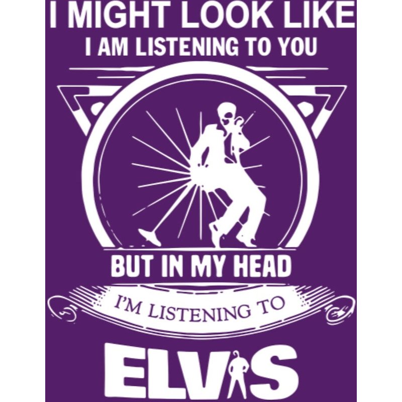 T-shirt classique Elvis Presley I Might Look Like Cadeau pour Fans