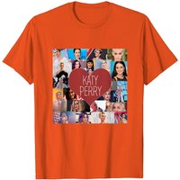 T-shirt Collage de Katy Perry pour hommes en noir