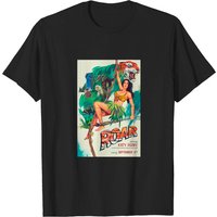 T-shirt Vintage Roar Classique pour Hommes en Noir — T-shirts pour hommes