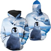 Hoodie 3D Animaux Pingouin pour Enfants — Sweats à capuche pour hommes