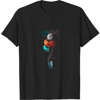 T-shirt Astronaute Thème Planètes Ballons The Spaceman's Trip — T-shirts pour hommes