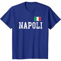 T-shirt Vintage Distressed Drapeau de Naples Italie pour Hommes — T-shirts pour hommes