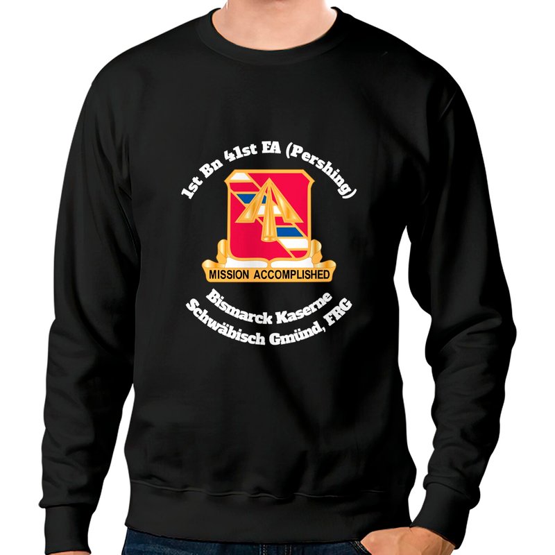 Sweatshirts 1st Bn 41st FA Bismarck Kaserne Schwaebisch