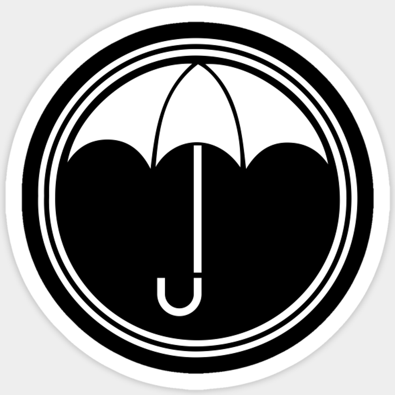 Umbrella Academy Sticker - Kiss-Cut Design — Stickers & Decals