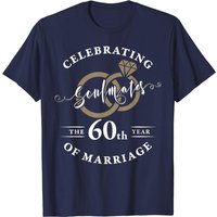 T-shirt Soulmates 60 ans de mariage 60e anniversaire de mariage — T-shirts pour hommes