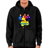 Hoodies zippés The Wiggles Band Rock pour unisexe