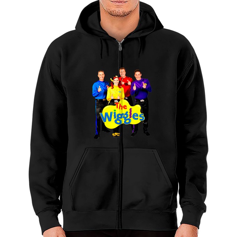 Hoodies zippés The Wiggles Band Rock pour unisexe — Sweats à capuche pour hommes
