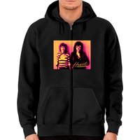Hoodie Unisexe Heart Band Esthétique des Années 80 — Sweats à capuche pour hommes