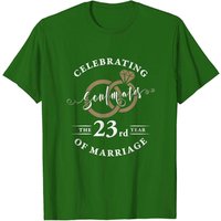 T-shirt Soulmates 23 ans de mariage 23e anniversaire de mariage — T-shirts pour hommes