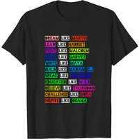 T-shirt pour hommes Dream Like Martin Lead Like Harriet — T-shirts pour hommes