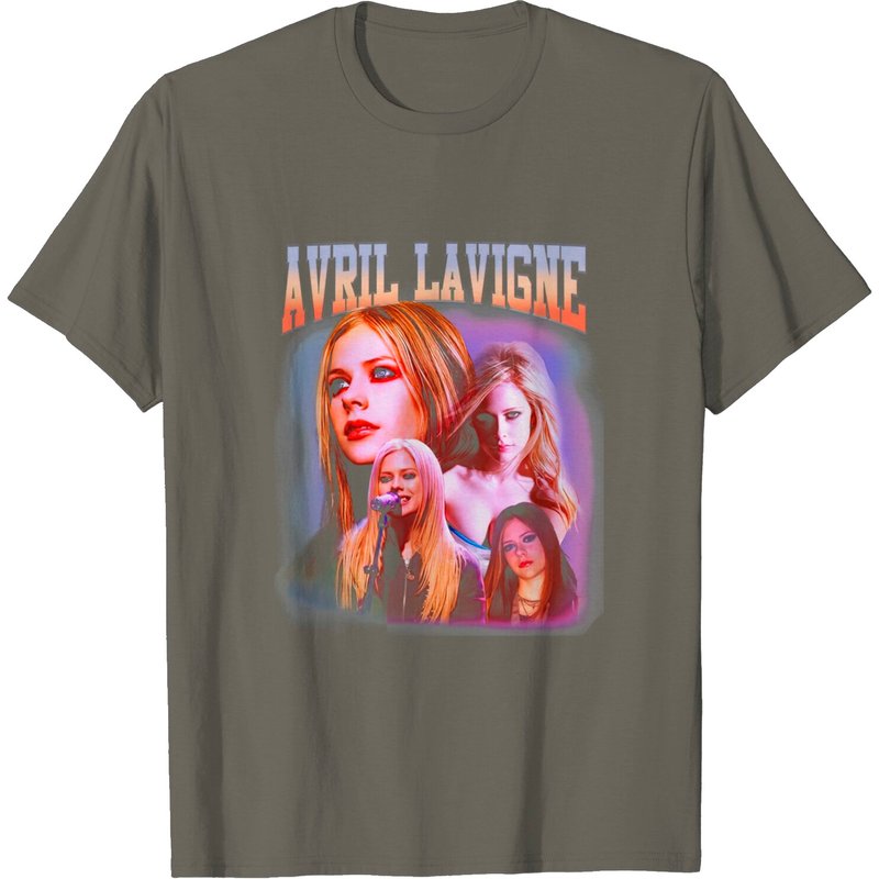 Vintage 90s Avril Lavigne Men's T-Shirts — Mens T Shirts