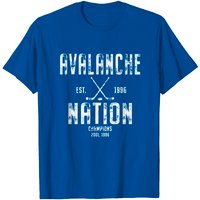 Avalanche Nation Men's T-Shirt in Black