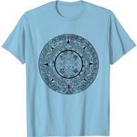 Aztec Calendar T Shirt for Men
