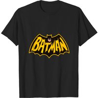 T-Shirt Bat-Man Design pour Hommes en Noir — T-shirts pour hommes