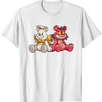 Angel And Devil Teddy Bears T Shirt for Men — Mens T Shirts