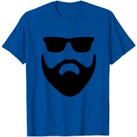 T-shirt Barbe et Lunettes pour Hommes
