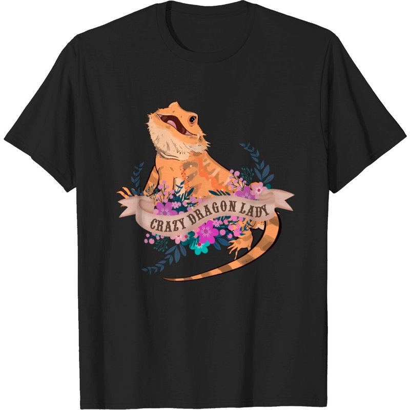 T-Shirt Mignon Maman Dragon Barbu pour Hommes — T-shirts pour hommes
