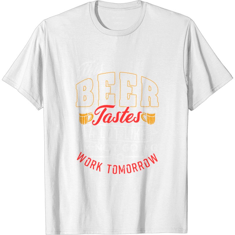 T-shirt drôle de jardin à bière pour hommes — T-shirts pour hommes
