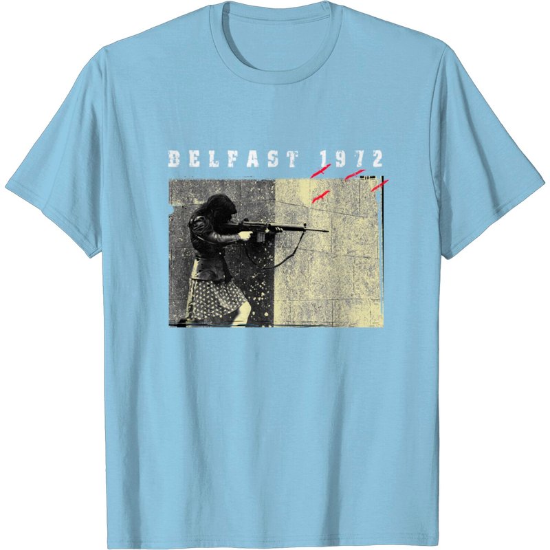 T-Shirt Belfast 1972 Irlande du Nord pour hommes — T-shirts pour hommes